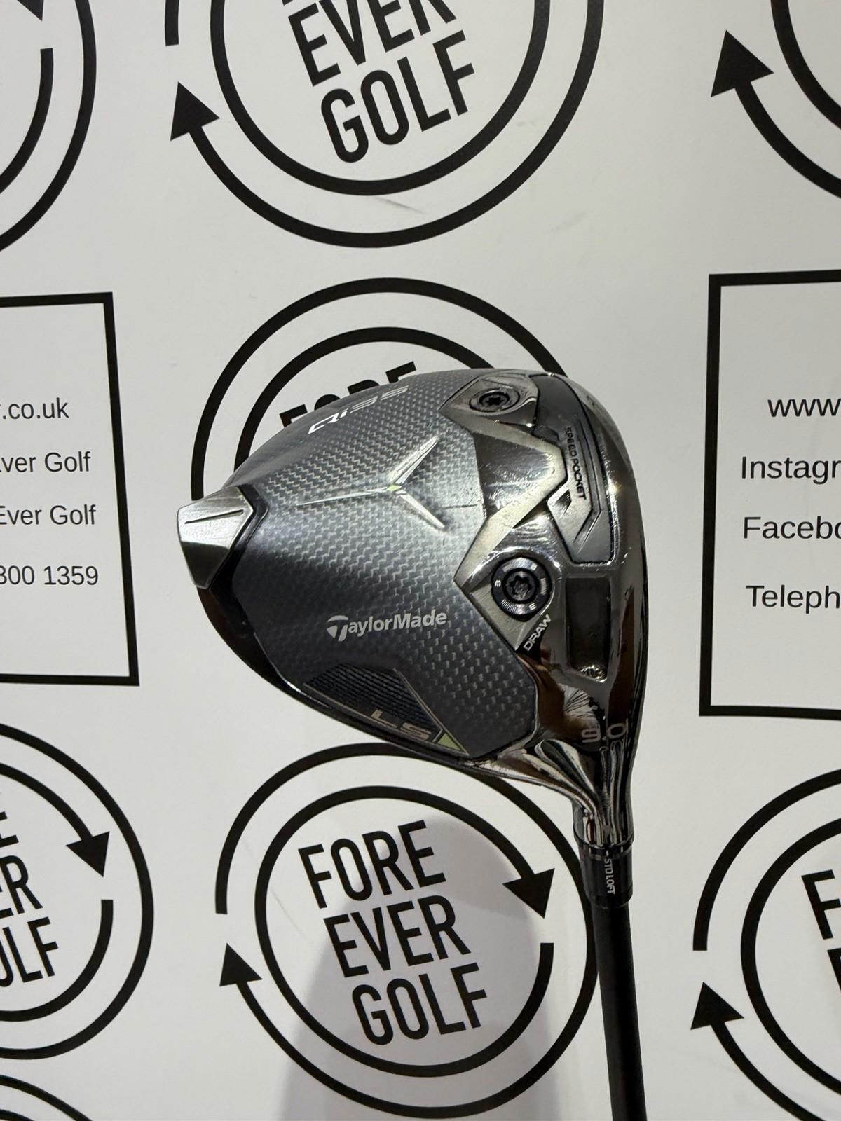 TAYLORMADE Qi35 LS DRIVER / 9 Degree / Mens RH / 50g Stiff Flex / V.GOOD USED