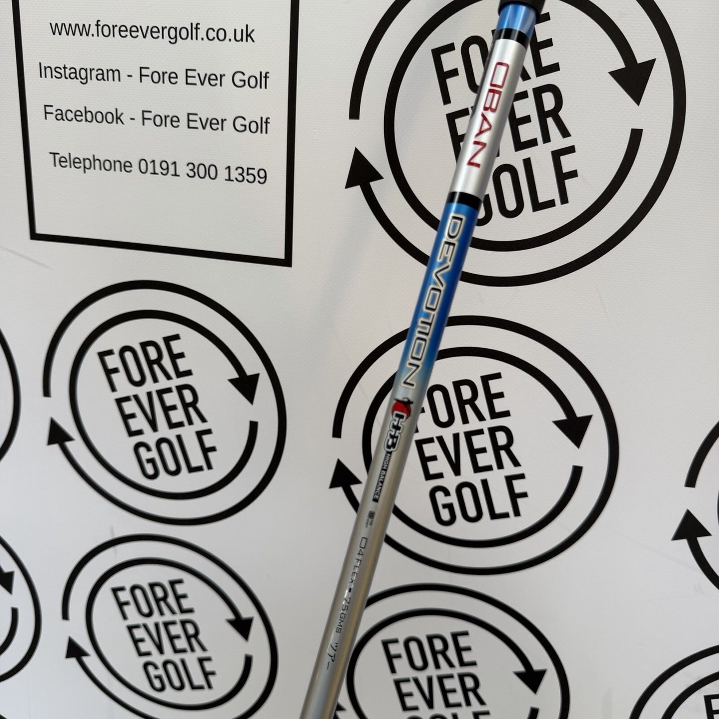 TAYLORMADE Qi10 TOUR 3 WOOD / 15 Deg / RH / OBAN DEVOTION 75g Stiff Flex