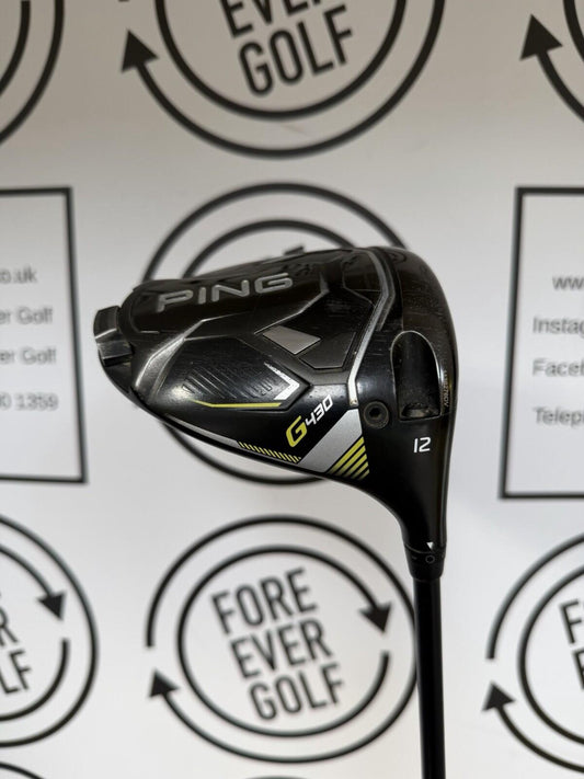 PING G430 MAX DRIVER / 12 Deg / Mens RH / 55g Regular Flex / V.GOOD USED