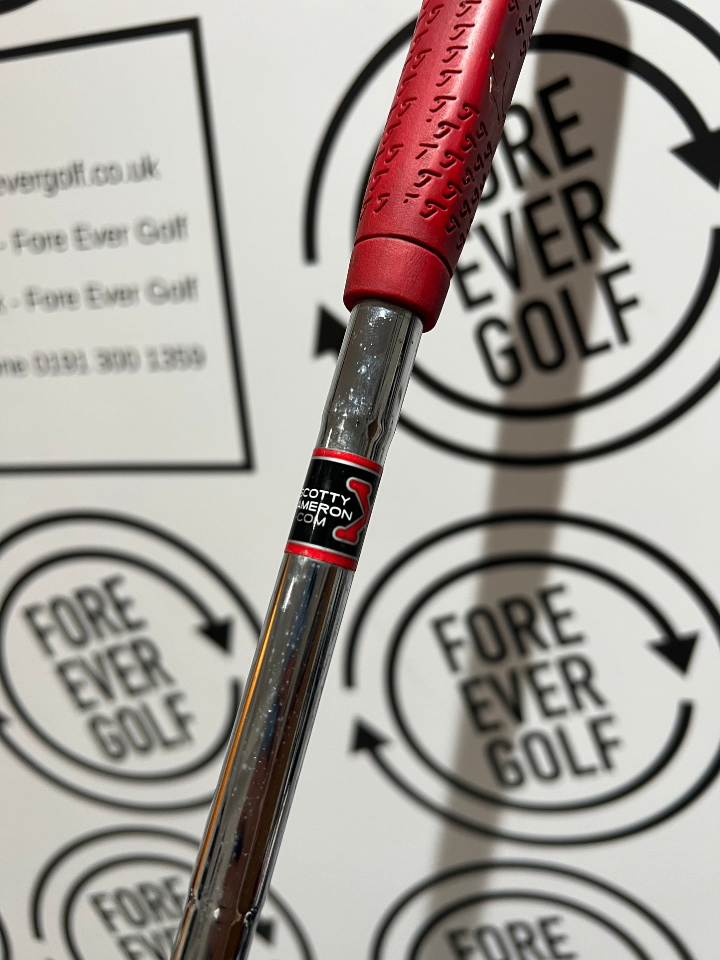 SCOTTY CAMERON RED X PUTTER / RH / 35”