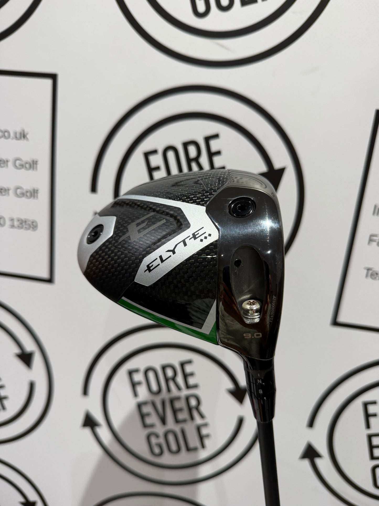 CALLAWAY ELYTE TRIPLE DIAMOND DRIVER / 9 Degree / RH / 65g Stiff Flex