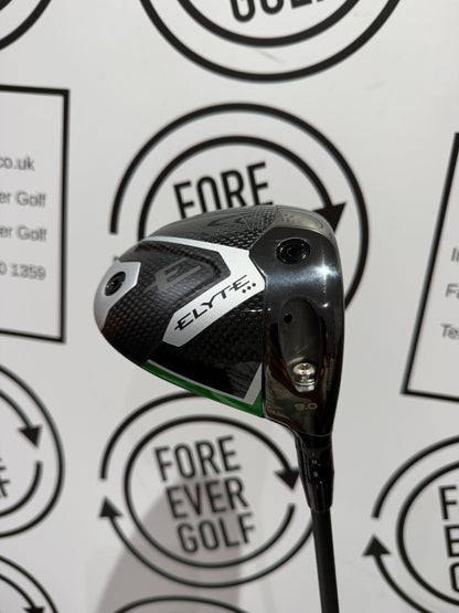 CALLAWAY ELYTE TRIPLE DIAMOND DRIVER / 9 Degree / RH / 65g Stiff Flex