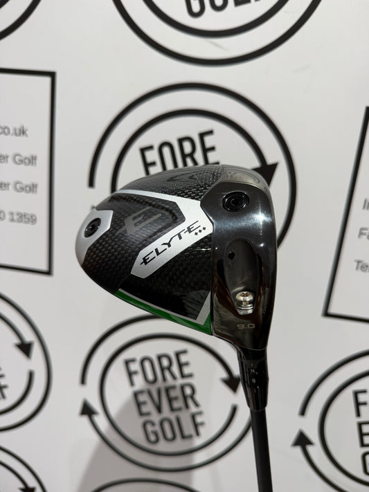 CALLAWAY ELYTE TRIPLE DIAMOND DRIVER / 9 Degree / RH / 65g Stiff Flex