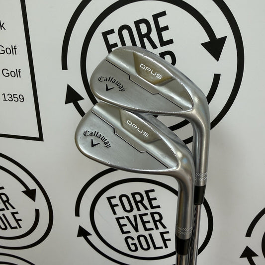 CALLAWAY OPUS WEDGE SET / 52 & 58 / Mens RH / Wedge Flex / GOOD USED