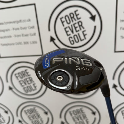 PING G30 3 WOOD / 14.5 Degree / RH / Regular Flex / V.GOOD USED