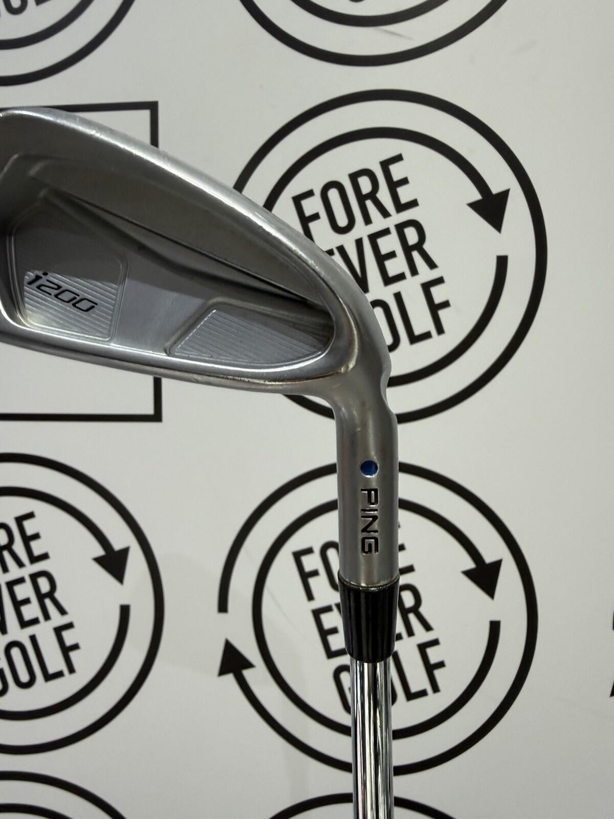 PING i200 4 IRON / Blue Dot / Stiff Flex / Mens RH / GOOD USED