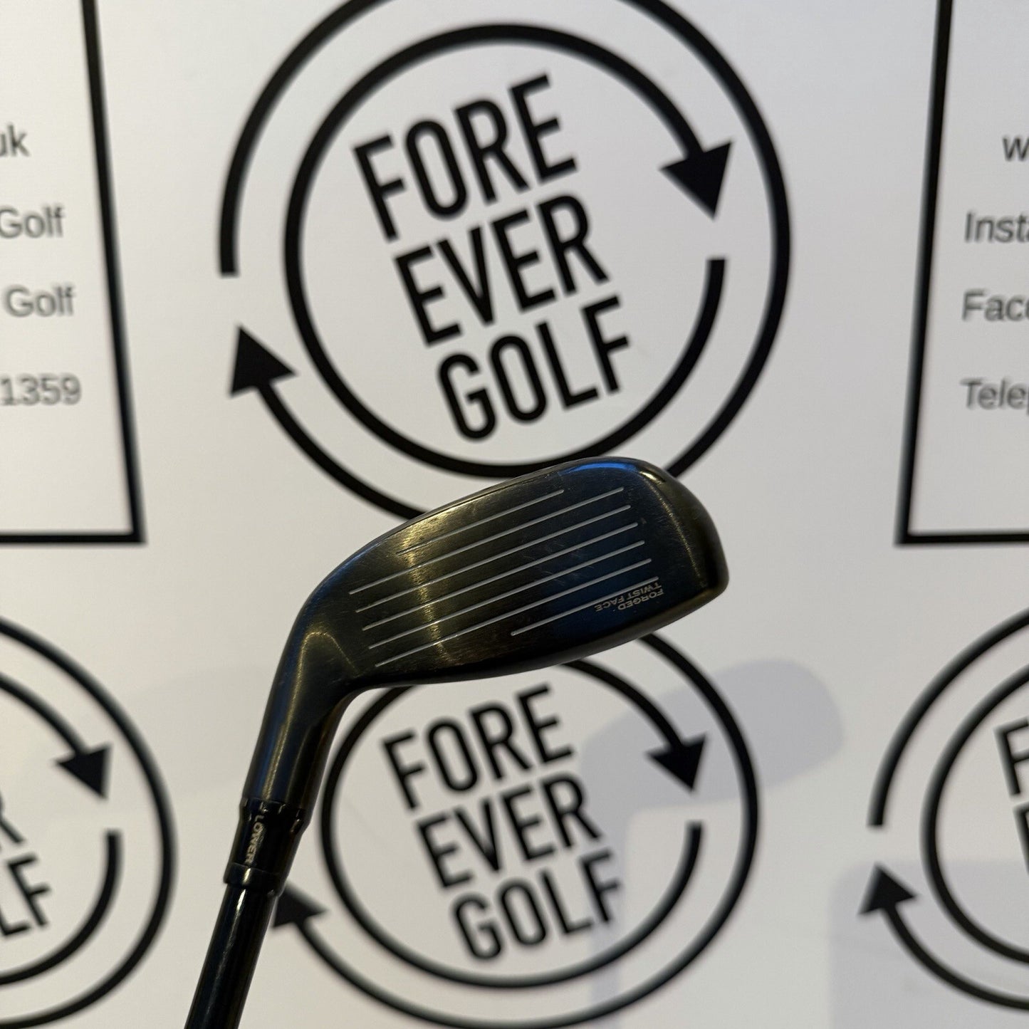 TAYLORMADE STEALTH 2 PLUS+ 4 HYBRID / 22 Deg / RH / 75g Reg Flex / GOOD USED