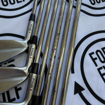 PING i500 IRONS / 4 - PW / Mens LH / Red Dot / 105g Reg Flex / OK USED