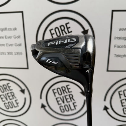 PING G425 MAX DRIVER / 9 Deg / Mens RH / 55g Reg Flex / GOOD USED