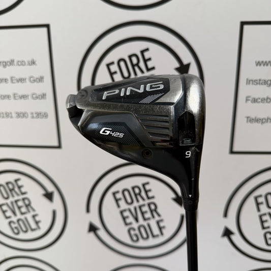 PING G425 MAX DRIVER / 9 Deg / Mens RH / 55g Reg Flex / GOOD USED