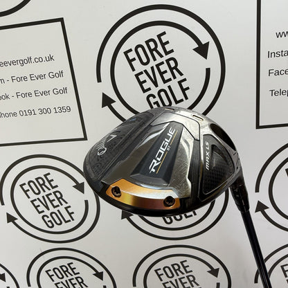CALLAWAY ROGUE ST MAX LS DRIVER / 9 Deg / RH / 50g Stiff Flex / V.GOOD USED