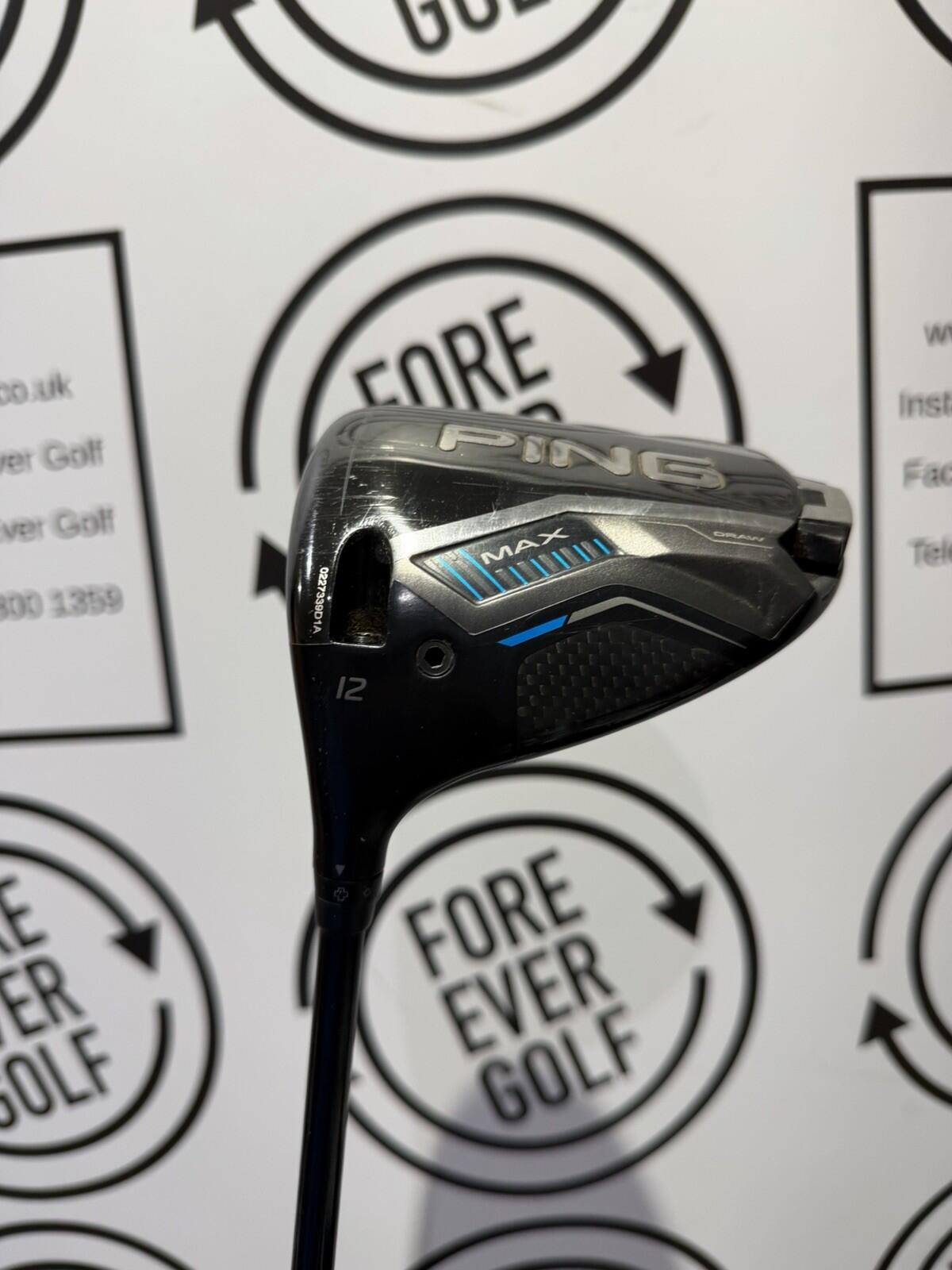 PING G440 MAX DRIVER / 12 Deg / Mens LH / 50g Reg Flex / V.GOOD USED