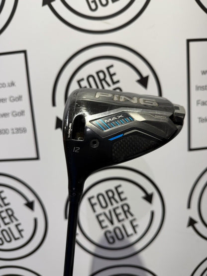 PING G440 MAX DRIVER / 12 Deg / Mens LH / 50g Reg Flex / V.GOOD USED