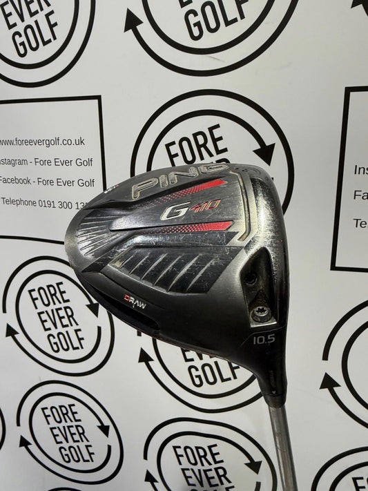 PING G410 DRIVER / 10.5 Deg / RH 35g ALTA QUICK Soft Reg Flex / GOOD USED