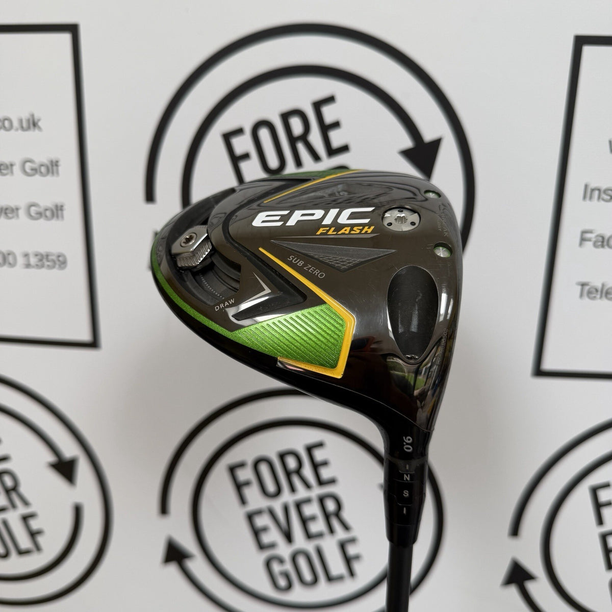 CALLAWAY EPIC FLASH DRIVER / 9 Deg / RH / 70g Stiff Flex / MINT USED