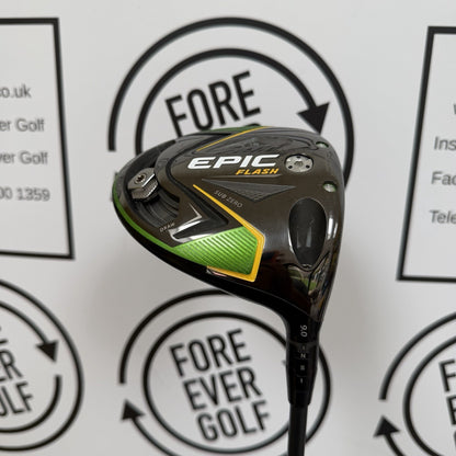 CALLAWAY EPIC FLASH DRIVER / 9 Deg / RH / 70g Stiff Flex / MINT USED