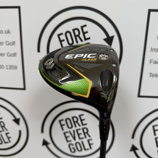 CALLAWAY EPIC FLASH DRIVER / 9 Deg / RH / 70g Stiff Flex / MINT USED