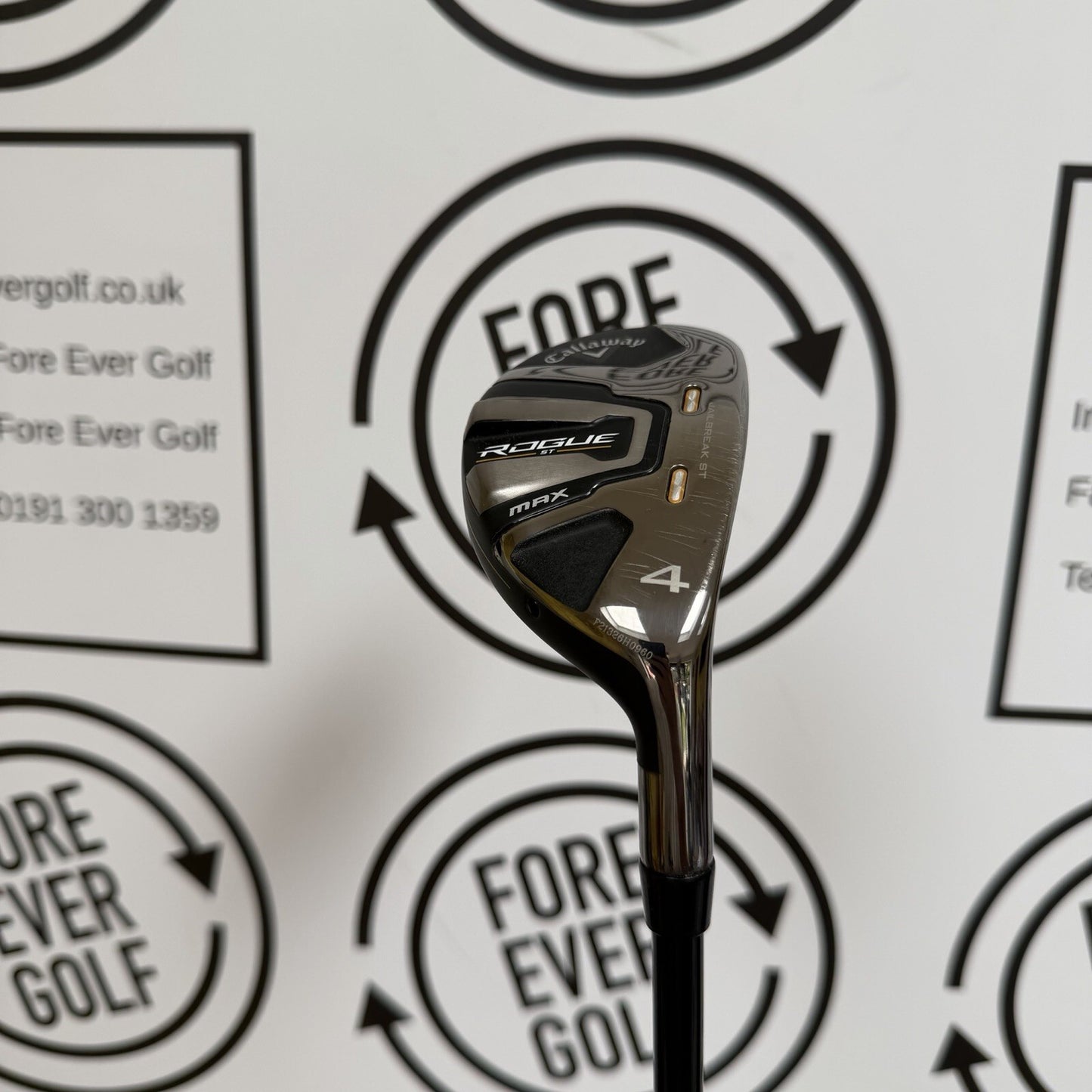 CALLAWAY ROGUE ST MAX 4 HYBRID / 21 Degree / RH / 65g Reg Flex / V.GOOD USED
