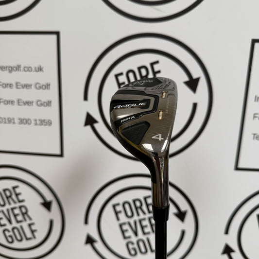 CALLAWAY ROGUE ST MAX 4 HYBRID / 21 Degree / RH / 65g Reg Flex / V.GOOD USED