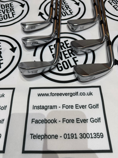 PING G425 IRONS / 5 - PW / Blue Dot / RH 95g Reg Flex