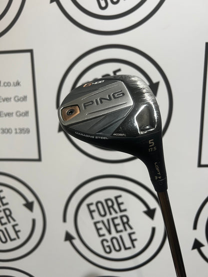 PING G400 5 WOOD / 17.5 Deg / Mens RH / 65g Reg Flex