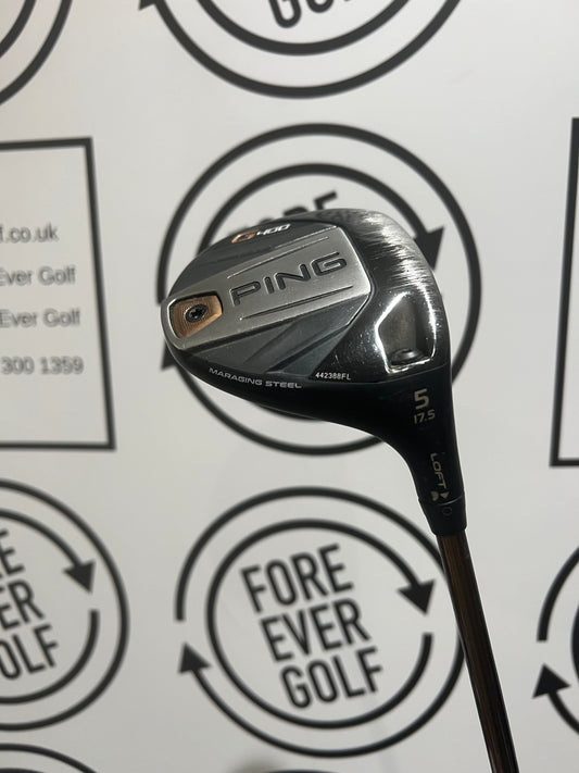 PING G400 5 WOOD / 17.5 Deg / Mens RH / 65g Reg Flex