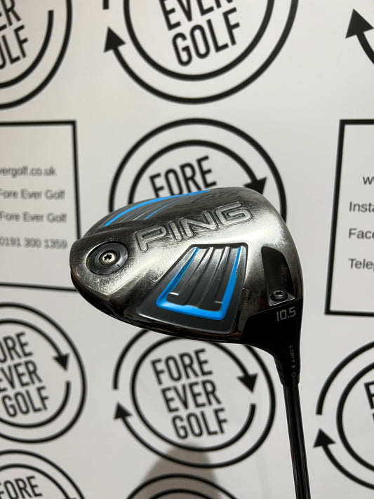 PING G SERIES DRIVER / 10.5 Degree / Mens RH / 55g Stiff Flex