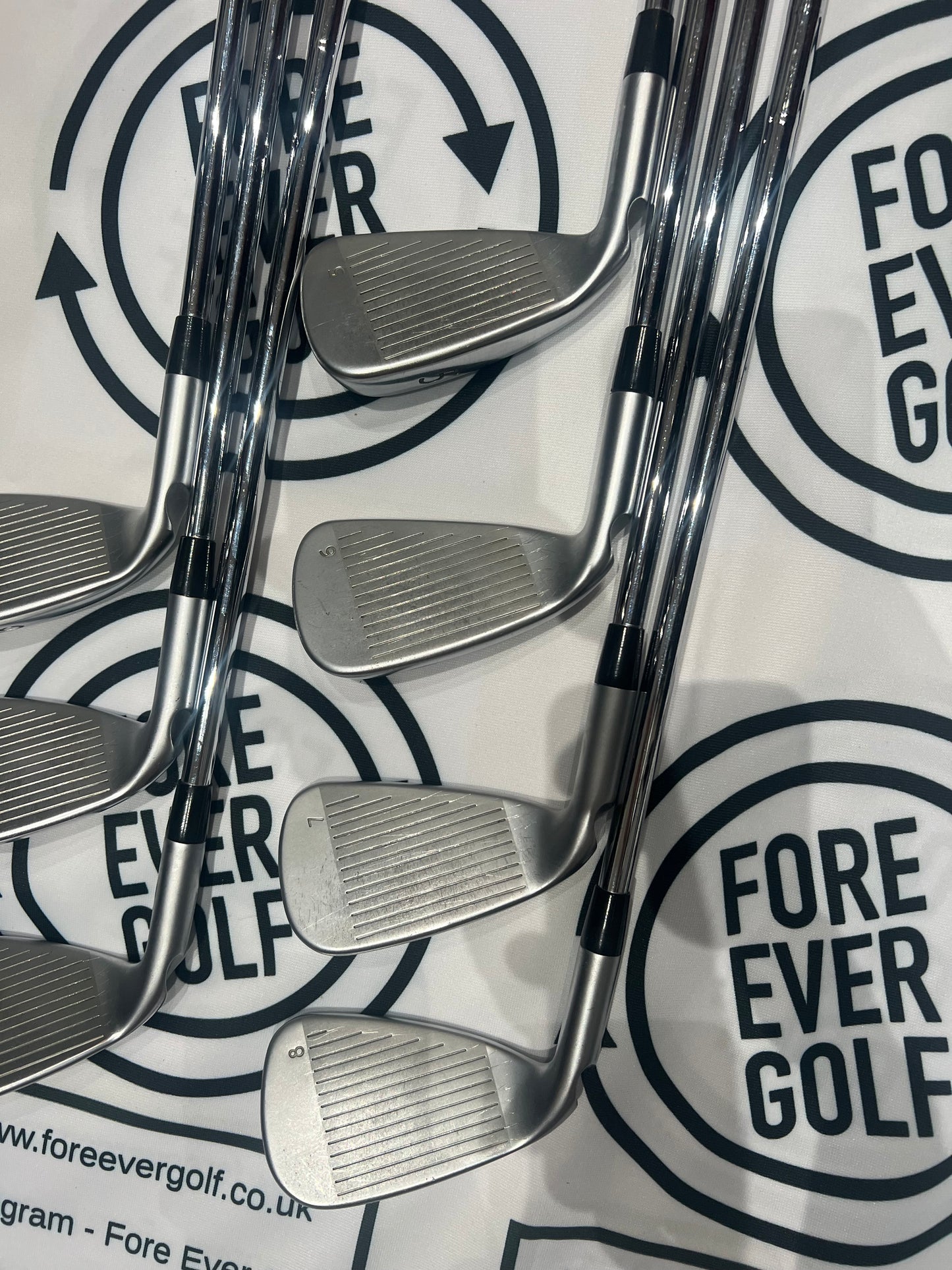 PING G400 IRONS / 4 - PW / BLUE Dot / RH / 98g Reg Flex
