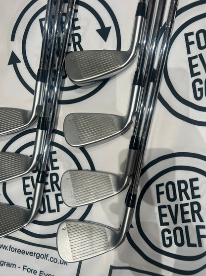 PING G400 IRONS / 4 - PW / BLUE Dot / RH / 98g Reg Flex