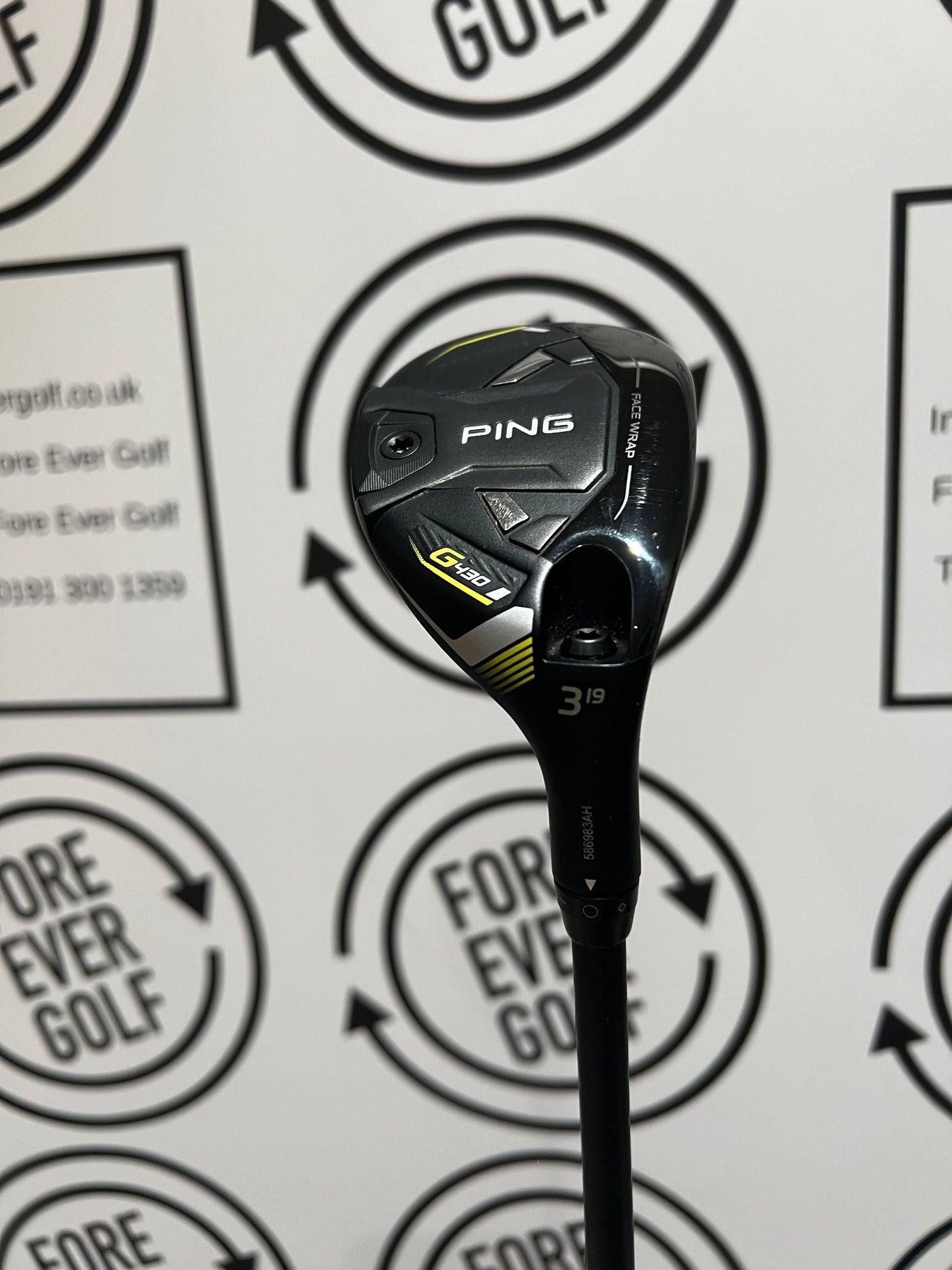 PING G430 3 HYBRID / 19 Degree / Mens RH / 70g Reg Flex