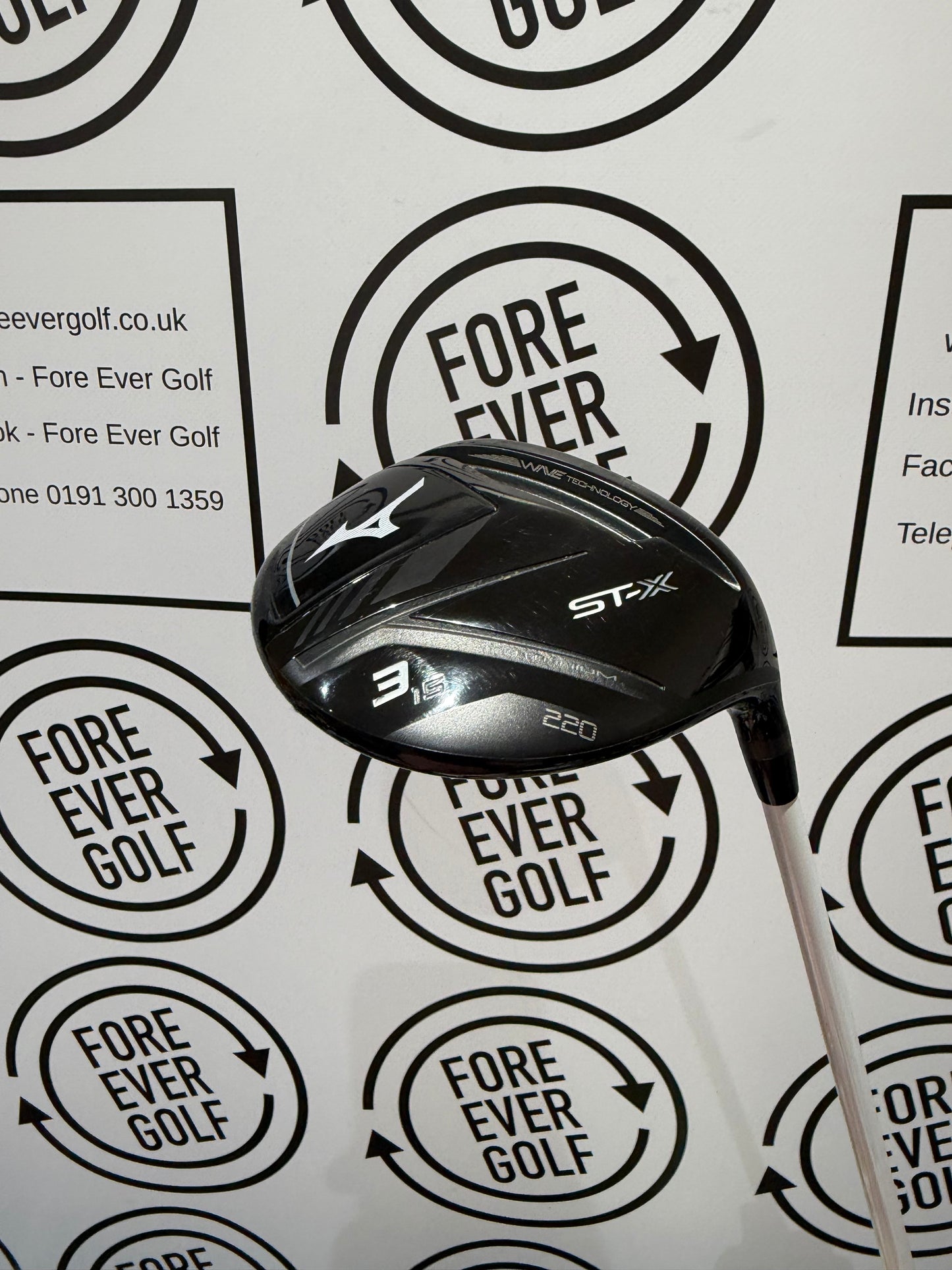 MIZUNO ST-X 220 3 WOOD / 15 Degree / RH / 50g Reg Flex