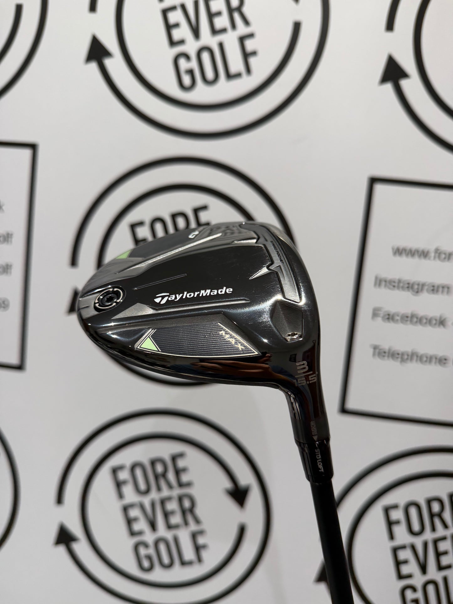 TAYLORMADE Qi35 MAX 3 WOOD / 15.5 Deg / RH 40g Soft Regular