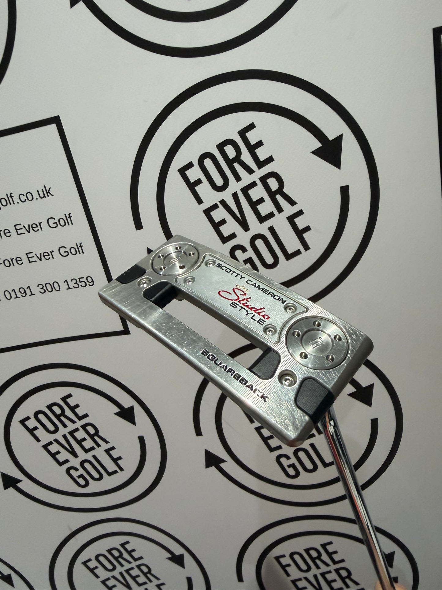 SCOTTY CAMERON STUDIO STYLE SQUAREBACK PUTTER / 34” / Mens RH