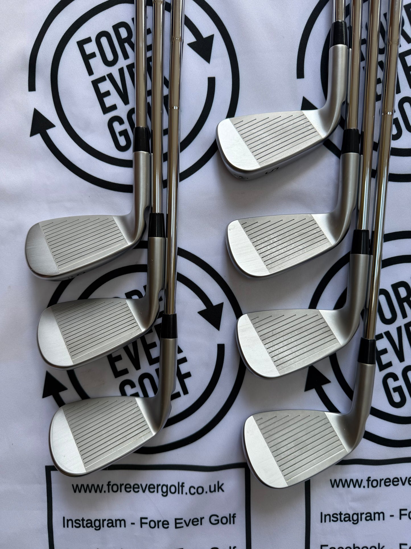 PING i240 IRONS / 5 - UW / Mens RH / White Dot / 100g Reg Flex / MINT USED