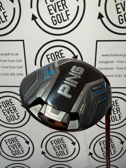 PING G440 MAX DRIVER / 10.5 Deg / Mens RH / 60g Reg Flex