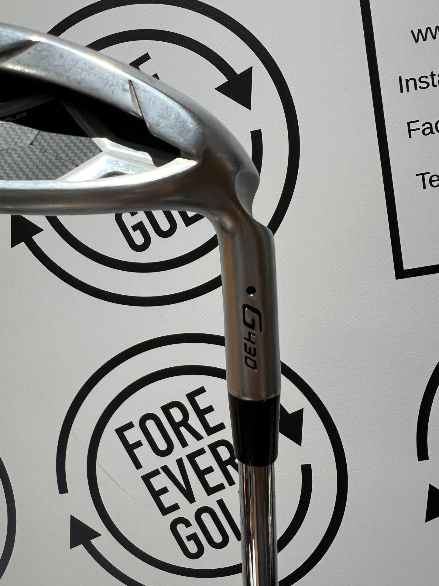PING G430 GAP WEDGE / 50 Deg / Black Dot / RH / 98g Reg Flex