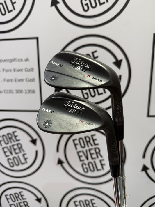 TITLEIST VOKEY SM6 WEDGE SET / 50 & 54 Deg / RH / Wedge Flex / GOOD USED
