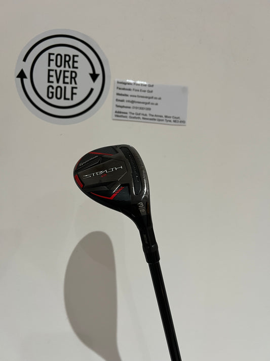 TAYLORMADE STEALTH 2 3 HYBRID (19 Degree), Mens RH, 70g Stiff Flex