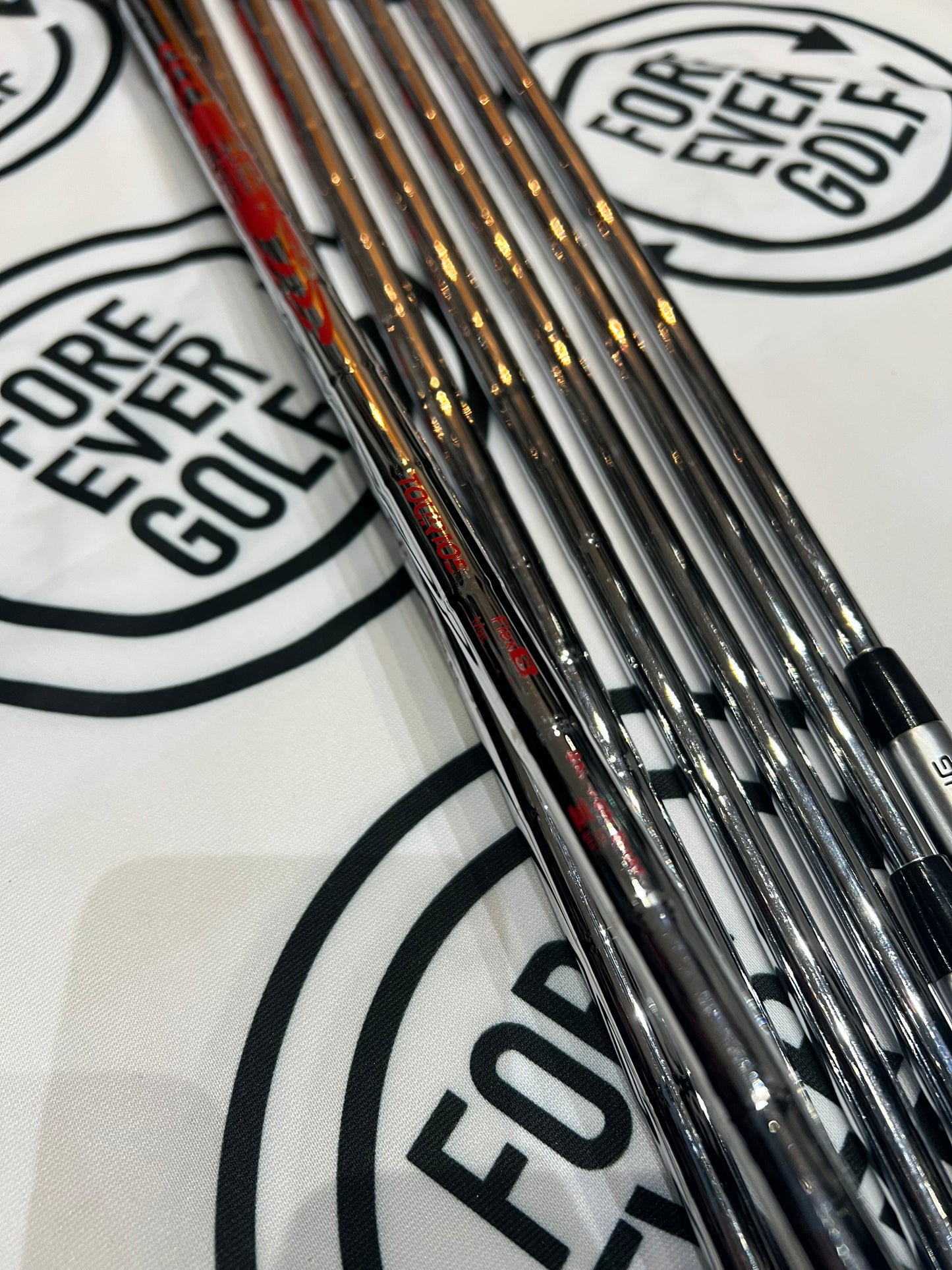 PING BLUEPRINT S IRONS / 4 - PW / RH / 105g Stiff Flex / BLUE DOT