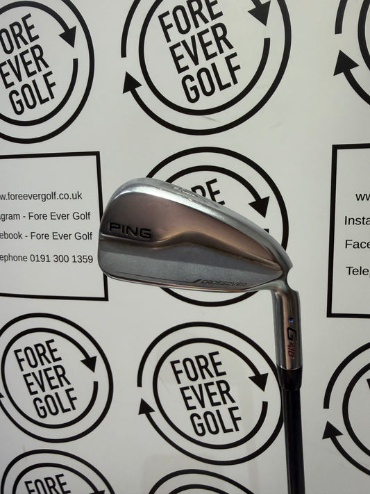 PING G410 CROSSOVER 4 IRON / 23 Degree / Blue Dot / 70g Stiff Flex / GOOD USED