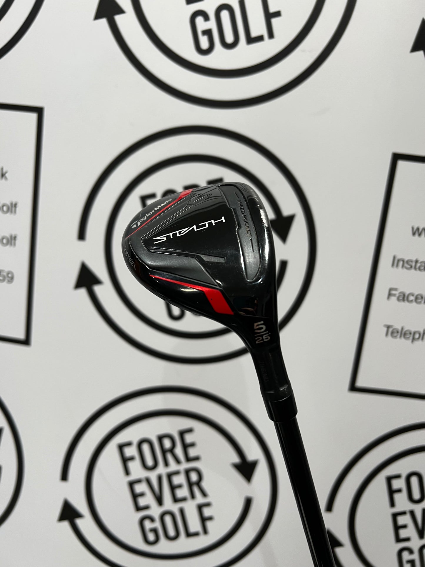TAYLORMADE STEALTH 5 HYBRID / 25 Deg / RH / 60g Reg Flex