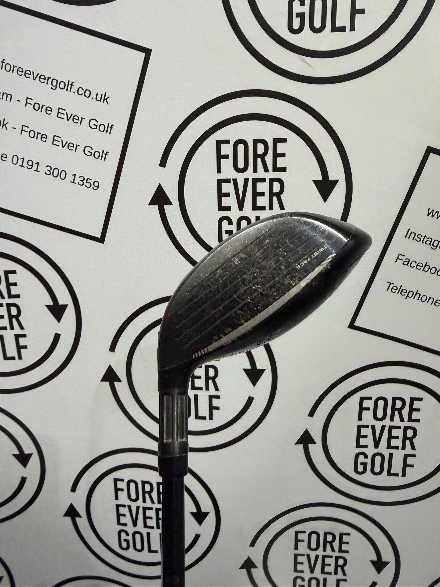 TAYLORMADE STEALTH 2 3 WOOD / 15 Degree / Mens RH / 50g Reg Flex / GOOD USED