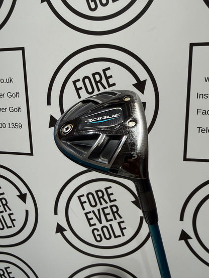 CALLAWAY ROGUE 3 WOOD / 15 Degree / RH / 70g Stiff Flex