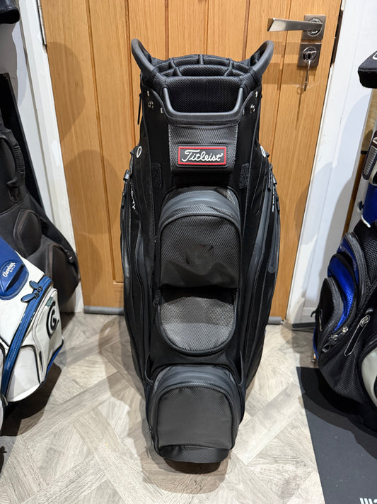TITLEIST CART 14 STADRY GOLF BAG / Black / 14 Way Divide