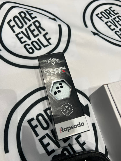 RAPSODO MLM2 PRO GOLF LAUNCH MONITOR SIMULATOR + ACCESSORY PACK & CALLAWAY BALLS - RRP £649