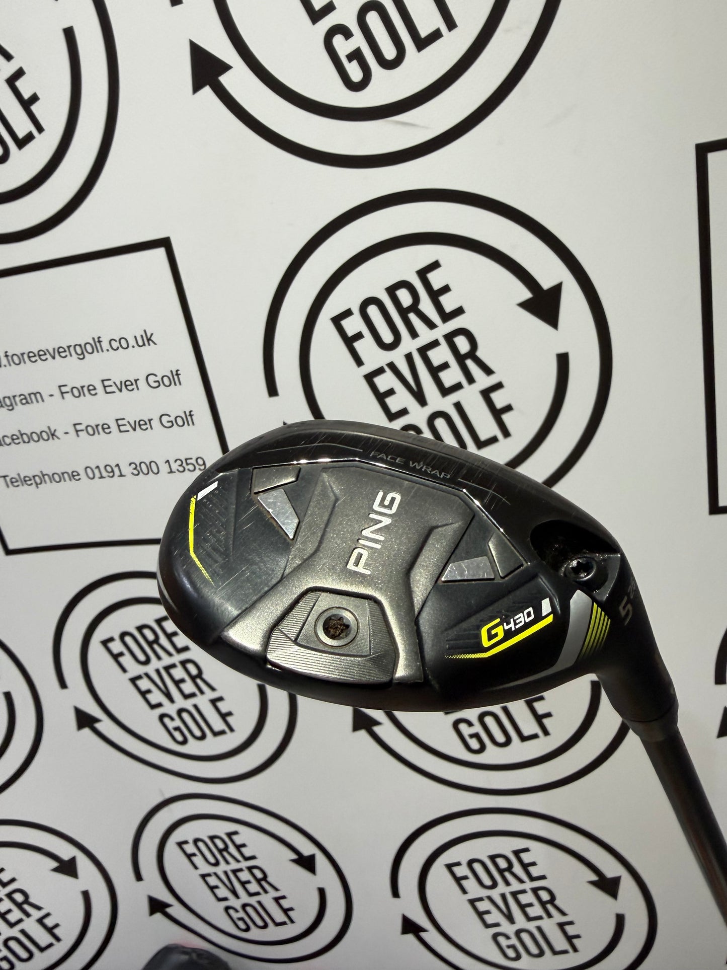 PING G430 5 HYBRID / 26 Degree / Mens RH / 70g Reg Flex