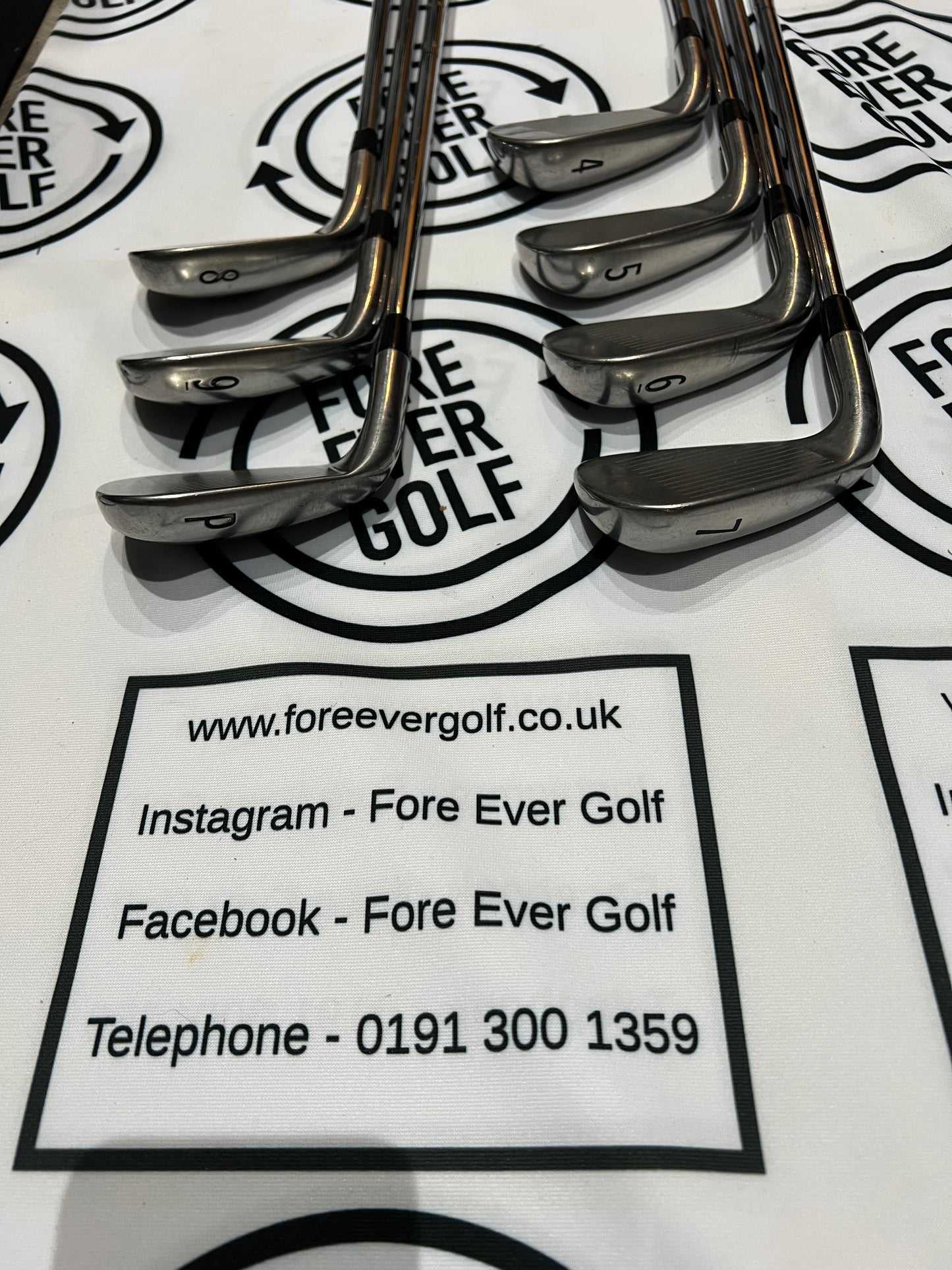 TITLEIST AP1 716 IRONS / 5 - PW / 127g Reg Flex / Mens RH