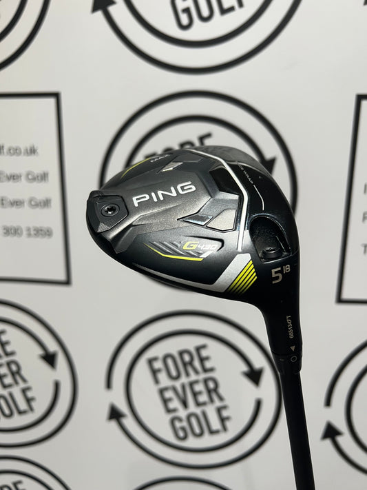 PING G430 MAX 5 WOOD / 18 Degree / RH / 65g Reg Flex