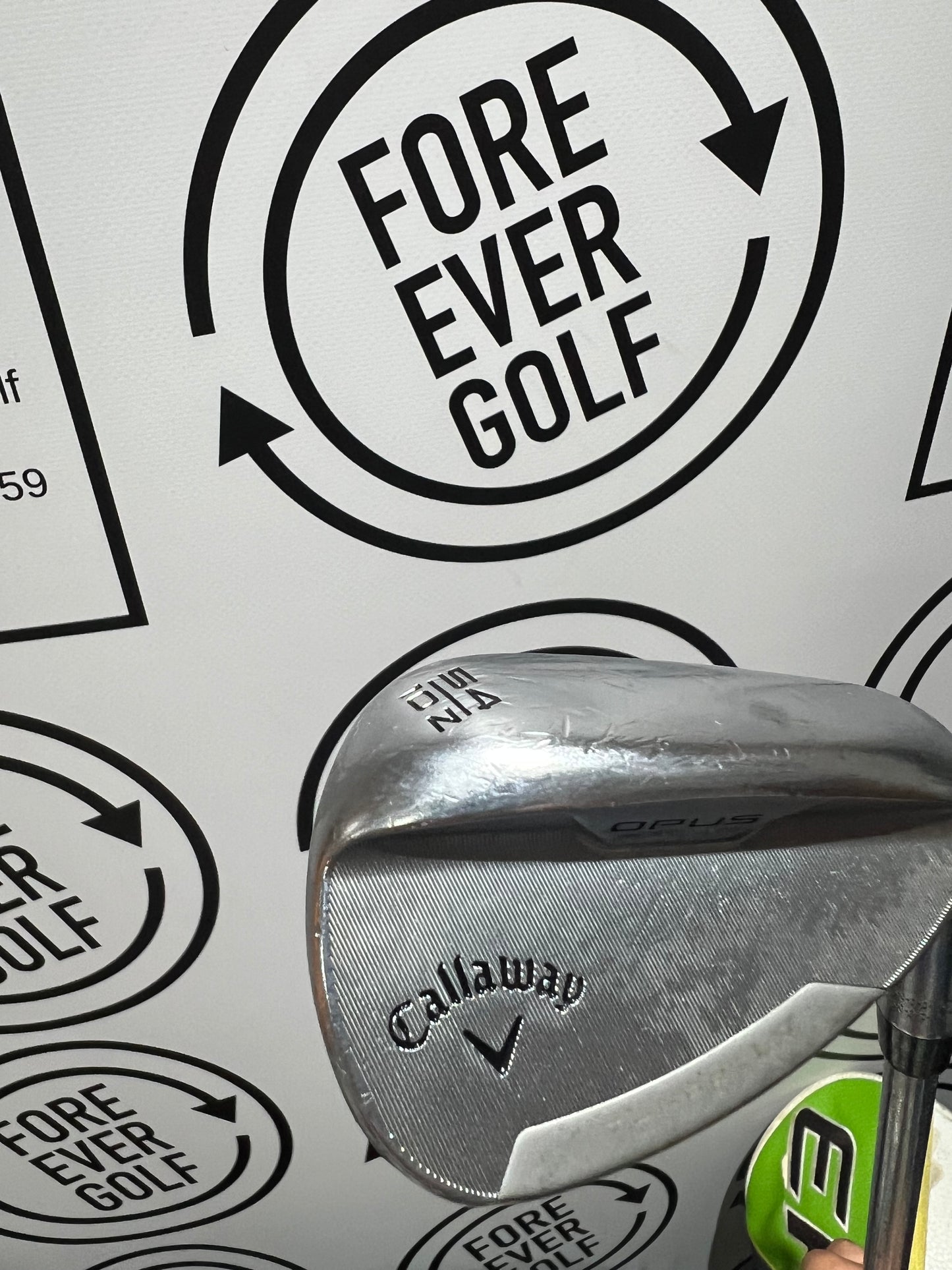 CALLAWAY OPUS PLATINUM SAND WEDGE / 54 Deg (10Z) / RH Wedge Flex