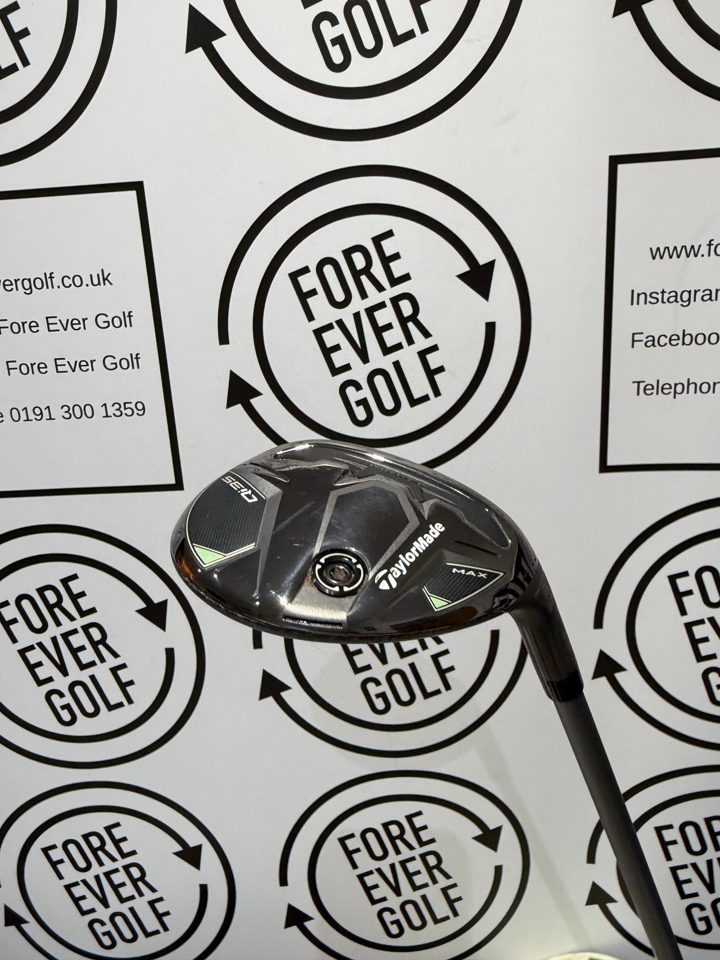 TAYLORMADE Qi35 MAX 3 HYBRID / 20 Deg / RH / 60g Stiff Flex